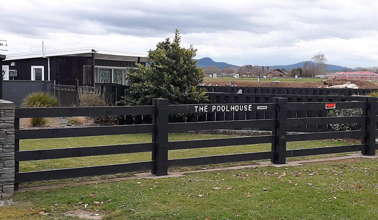 Bed and Breakfast The Poolhouse Matamata Exteriér fotografie